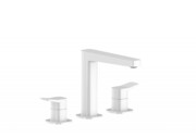 KFA MALAGA WHITE bateria umywalkowa 3-otworowa stojąca biały 4522-221-44