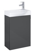 Roca Ravell zestaw szafka z umywalką Unik 45x34x60 cm SZARY ANTRACYT A852448153