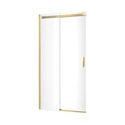 Excellent Rols drzwi wnękowe przesuwne 100 cm złoty połysk szkło przejrzyste KAEX.2612.K.1000.GL