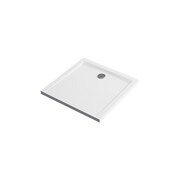 Excellent Forma X brodzik kwadratowy 90x90 cm struktura, biały mat BREX.1402.090.090.WHN