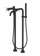 Tres MONTBLANC bateria wannowa podłogowa czarny mat 28319401NM