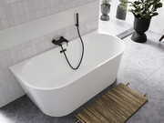 Besco Vica wanna 170x80cm wolnostojąca przyścienna z syfonem #WAS-170-V