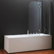 Atrium Sycylia II parawan nawannowy dwuskrzydłowy kolor: przejrzyste 115x140 cm QP097