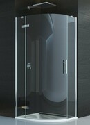 SanSwiss Pur P3P Kabina półokrągła 75-120cm profil chrom szkło przezroczyste Lewa P3PG50SM11007