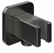 Omnires przyłącze kątowe do węża prysznicowego grafit szczotkowany 8815GR ___ RABAT W KOSZYKU! ___