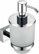 Vitalle BRESSO dozownik do mydła szkło mrożone chrom 3951099250