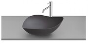 Roca FINECERAMIC umywalka nablatowa OHTAKE 54x37 onyx A327A13640