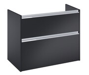 Roca Gap Pro szafka wisząca 69x46x66 CZARNY MAT A857897532