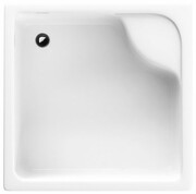 Schedpol Brodzik kwadratowy z siedziskiem Doris 80x80x28cm 3.232