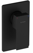 Oltens Gota bateria prysznicowa podtynkowa czarny mat 33101300