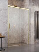 Radaway Idea Gold DWJ drzwi wnękowe 115cm prawe złoty połysk/szkło przejrzyste 387022-09-01R