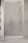 Radaway Furo Brushed Gold DWJ drzwi prysznicowe 130cm prawe szczotkowane złoto 10107672-99-01R/10110630-01-01