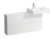 Laufen KARTELL szafka pod umywalkę Slim 120x27cm biały mat H4082920336401
