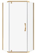 Sea Horse Stylio kabina natryskowa pięciokątna 90x90x190 cm złota BKM502PTZ+