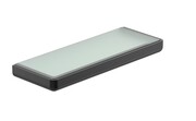 Roca Tempo półka ścienna 30 cm z odporną powłoką Everlux Brushed Titanium Black A817040NM0