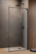 Radaway Modo F SL Brushed Gunmetal II kabina Walk-in 100x201,6cm prawa Szczotkowany Grafit szkło przejrzyste 10419104-92-01R