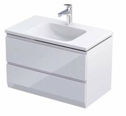 Oristo Brylant szafka podumywalkowa wisząca 79x50x45 biały mat OR36-SD2S-80-1-V3