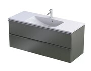 Oristo Etna szafka podumywalkowa wisząca 120x50x45 oliwkowy mat OR52-SD2S-120-17