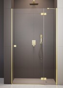 Radaway Essenza Gold Dwj drzwi wnękowe 100cm prawe złoty połysk/szkło przejrzyste 1385014-09-01R