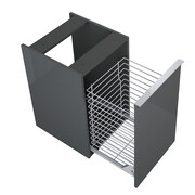 Elita Look komoda z koszem cargo 40x63x45cm anthracite 167310