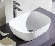 Bathco Olea Rectangular umywalka 49x40cm nablatowa 4072