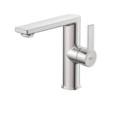 Roca Targa Bateria umywalkowa Cold Start Inox (Everlux-PVD) A5A405FSM0