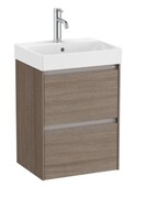 Roca Ona Unik zestaw szafka z umywalką 45x36x64 CIEMNY WIĄZ A851681511