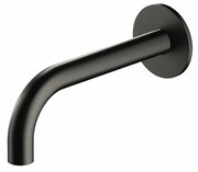 Omnires Y wylewka naścienna grafit szczotkowany WDYGR