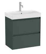 Roca Ona Unik zestaw szafka z umywalką 60x36x64 ZIELONY MAT A851684513
