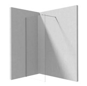 Deante Prizma Kabina ścianka prysznicowa Walk-in 70cm Chrom KTJ_F37P