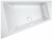 Sanplast Space Line WTL(P)/SPACE wanna trapezowa lewa+stelaż STW-007 180x140 cm 610-100-1151-01-000