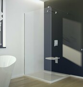 Besco Aveo kabina walk-in 120x195cm przejrzyste AV-120-195-C