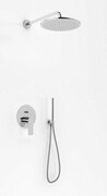 Kohlman Proxima zestaw prysznicowy z deszczownicą 25cm chrom QW210PR25 __ RABAT W KOSZYKU! __