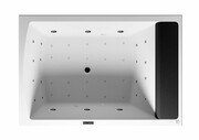 Riho Savona wanna prostokąta 190x130cm z hydromasażem Bliss lewa B065009005