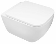 Oltens Vernal miska wisząca PureRim z powłoką SmartClean z deską wolnoopadającą slim 42507000