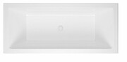 Excellent Heaven Slim wanna prostokątna 160x75 biała z syfonem białym WAEX.HEV16WHS/ARIN.FLOW.WH