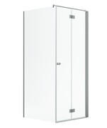 Radaway Nes Kdj B Brushed Nickel kabina 100x70cm prawa szczotkowany nikiel 10025100-91-01R/10039070-01-01