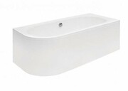 Besco Avita 160x75cm wanna asymetryczna prawa + obudowa + syfon #WAV-160-NP/OAV-160-NS/19975