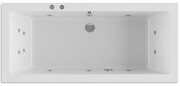 Riho Lusso 200x90cm wanna prostokątna z hydromasażem Pneumatic lewa + nogi + syfon BA60-PNE-L