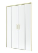 Radaway Idea 6 DWD Brushed Light Gold drzwi wnękowe 190cm szczotkowany jasny złoty 387129-98-01