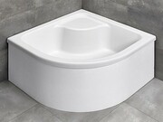 Radaway Brodzik półokragły Naxos A na podstawie styropianowej 80x80 cm SBA8841-1 __DARMOWA DOSTAWA__