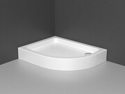 Radaway Laros E Compact Brodzik asymetryczny 100x80x17cm lewy SLE81017-01L