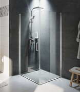 Riho Novik Z201 kabina prysznicowa 80x90cm przejrzyste G003007120