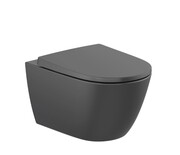 Roca Ona miska WC wisząca Rimless Vortex czarny mat A34668C080