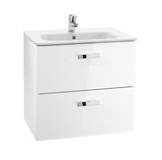 Roca Victoria Basic Zestaw łazienkowy Unik szafka z umywalką 70cm biały połysk A855853806