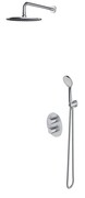Omnires Y System prysznicowy podtynkowy termostatyczny nikiel szczotkowany SYSYT05NI