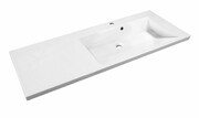 Oristo Brylant umywalka meblowa konglomeratowa prawa 125x50cm UME-BR-125-92-P