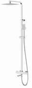 Corsan Ango kolumna prysznicowa z wylewką i termostatem chrom CMN02TCHW