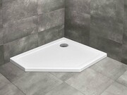 Radaway Doros PT E brodzik pięciokątny prawy 100x80cm SDRPT1080-01R