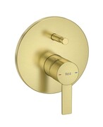 Roca Targa bateria wannowo-prysznicowa podtynkowa Brushed Gold Everlux-PVD A5A0B5FVA0